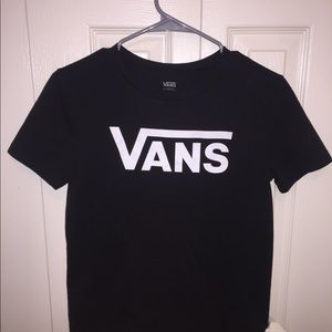 Black Vans Classic Logo T-Shirt